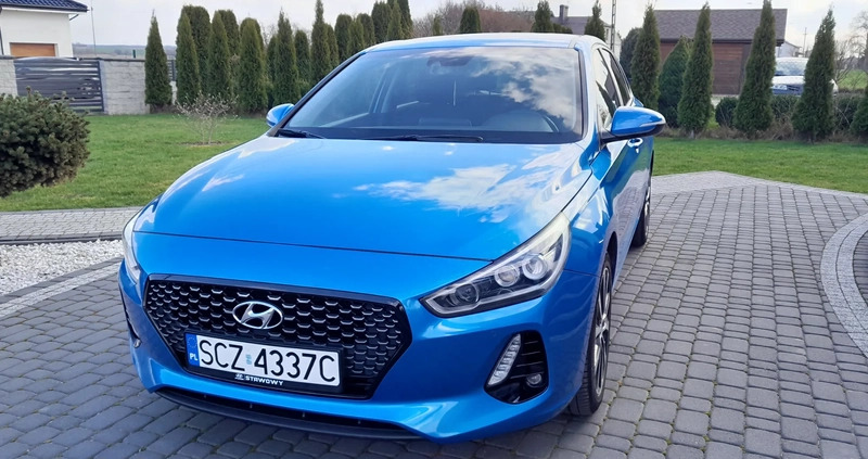 Hyundai I30 cena 52900 przebieg: 93000, rok produkcji 2017 z Ozorków małe 596